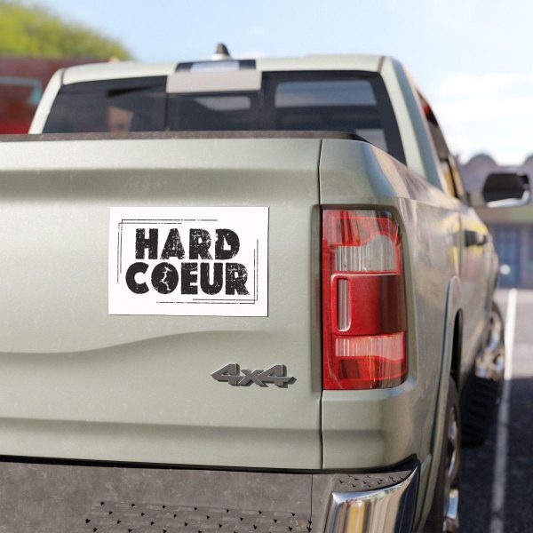 HARD COEUR Car Magnet – Black - Image 2