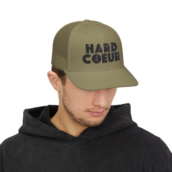 HARD COEUR Mesh Trucker Hat - Image 5