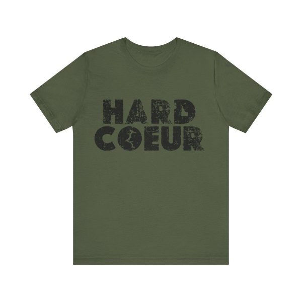 HARD COEUR Men's Comfy T-Shirt - Image 2