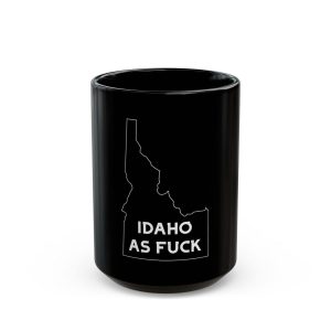 IDAHO AS FUCK Ceramic Mug