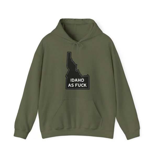 IDAHO AS FUCK Beefy Hoodie - Image 7