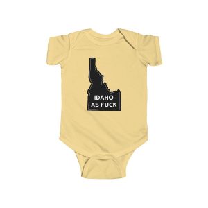 IDAHO AS FUCK Tot Romper