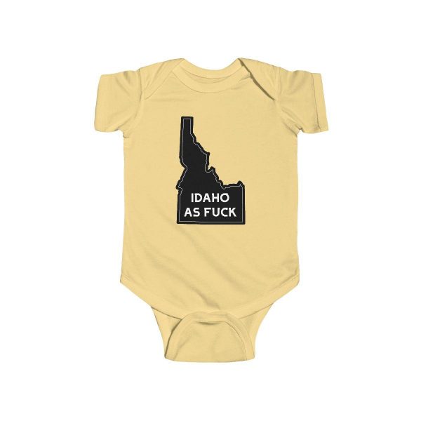 IDAHO AS FUCK Tot Romper