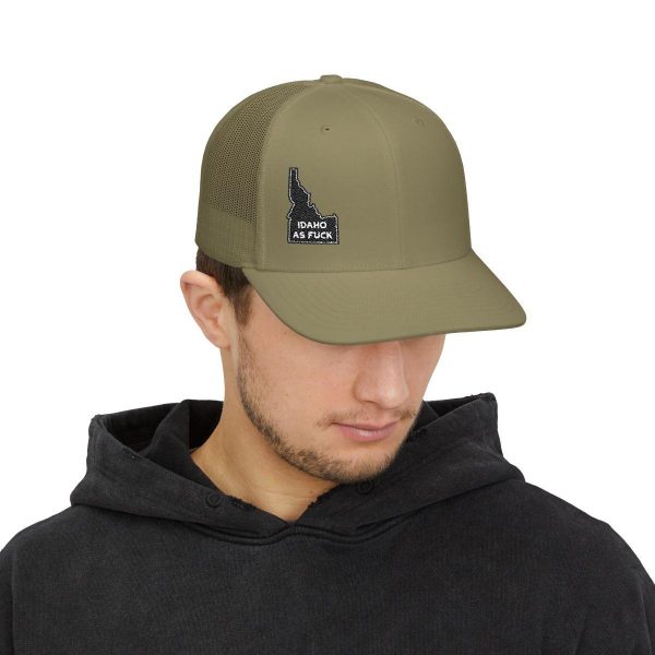 IDAHO AS FUCK Mesh Trucker Hat - Image 5