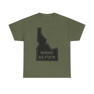 IDAHO AS FUCK Men's Comfy T-Shirt