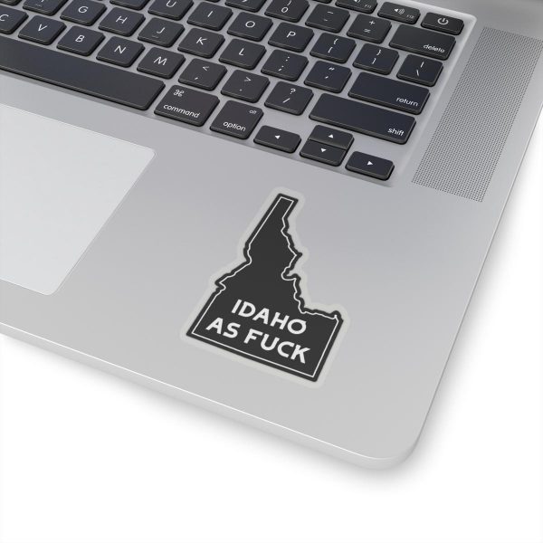 IDAHO AS FUCK Vinyl Stickers - Black - Image 2